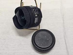 Nikon AF Fisheye Wide Angle Nikkor 16mm 1:2.8D Camera Lens F Mount Japan - Picture 1 of 11