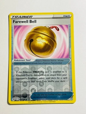 FAREWELL BELL 2021 Pokemon Fusion Strike Reverse Holo Uncommon POKÉMON 234/264 - Image 1 of 2