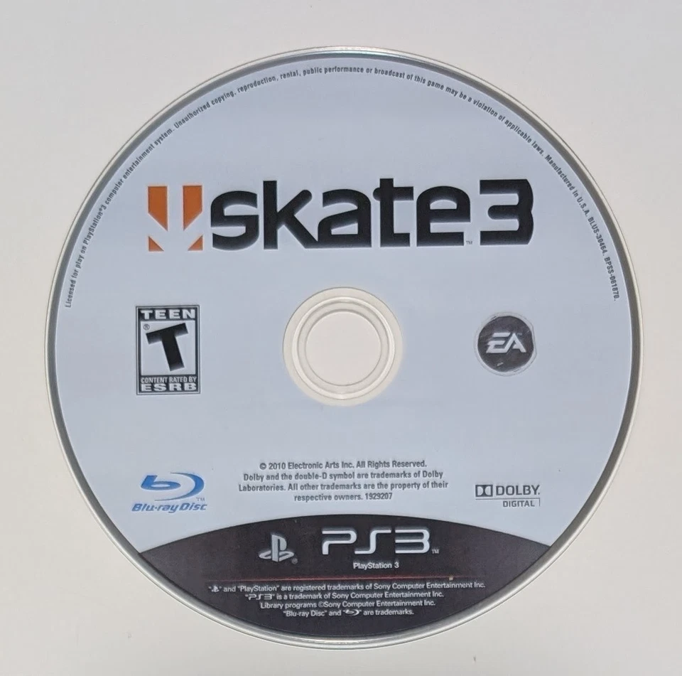 Skate 3 (PlayStation 3) PS3 Disc Only - Image 1 of 1