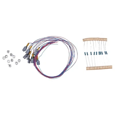 Painted Lights Street Bracket Light Light OO/HO Posts Scale Wall 3V ( DC Only ) - Image 1 of 4