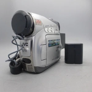 JVC GR-D247EK Handheld MiniDV Camcorder Silver Tested - Picture 1 of 9