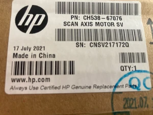 NEW HP CH538-67076 SCAN AXIS MOTOR DESIGNJET (INC VAT) - Picture 1 of 2