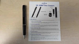 Cámara corporal Javiscam 1080P - video Full HD larga negra, con tarjeta - Imagen 1 de 3