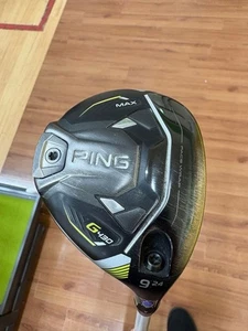 PING G430MAX 9W Fairway Wood Head Only Right-Handed 24° Loft S Flex from Japan - Picture 1 of 3