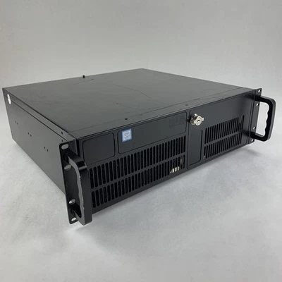 Unbranded 4U Rackmount Industrial Server Chassis No Key Unlocked - Image 1 of 4