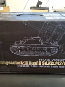 2.4Ghz HengLong 1/16 Scale Germany Sturmgeschutz III - RC Metal Upgraded Tank - Picture 1 of 5