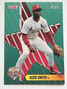 Ozzie Smith 1992 Score P&G All-Star #14 MLB Card St. Louis Cardinals Ungraded - Picture 1 of 12