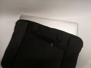 Neopren Sleeve 14 Schutzhülle Notebook Laptop-Tasche 14 Zoll Schwarz 370x270mm - Bild 1 von 3