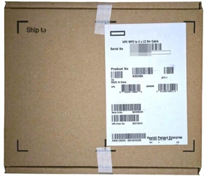 NEW Sealed HPE MPO to 4 x LC 5M Breakout Splitter Cable 800867-001 K2Q46A - Afbeelding 1 van 1
