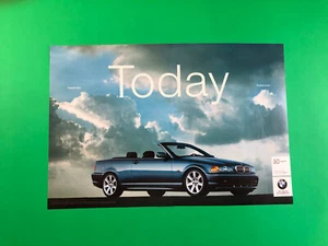 2000 BMW 323Ci ORIGINAL VINTAGE PRINT AD ADVERTISEMENT PRINTED 2 PAGE - Picture 1 of 1
