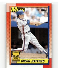 1990 Topps 457 Gregg Jefferies   New York Mets