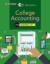 College Accounting, Chapters 1-27 - Hardcover, by Heintz James A.; Parry - Good