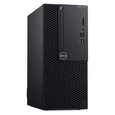 Dell OptiPlex 3070 Core i7 9th Gen 16GB RAM 512GB SSD WiFi Desktop PC Windows 11 - Image 1 of 4