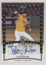 2014 Leaf Perfect Game Showcase Auto Black Tyler Holton #A-TH2 Auto