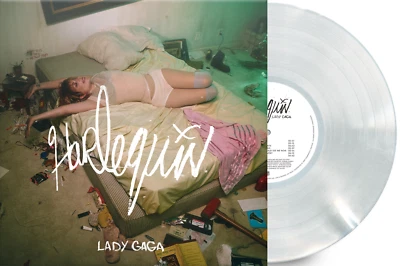 Lady Gaga - Harlequin Exclusive White Vinyl LP Alternate Cover + Poster NEU - Bild 1 von 4