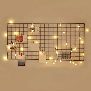 Mesh Photo Grid Panel Wire For Aesthetic Art Picture Wall Hanging Home Display - Picture 1 of 9