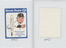 1972 Laughlin Great Feats Blue Border Bill Fischer #47