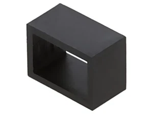 2x CR-300 socket for LEDs two-piece black UL94V-2 L: 7.6mm BIVAR - Picture 1 of 1