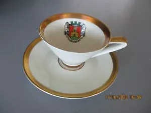 alka Bavaria porzellan Mokkatasse mit Untertasse aus 60er Jahren - Bild 1 von 7
