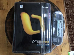 Microsoft Office: Mac 2004 Professional Edition Rare UPGRADE W/ Product Key - Picture 1 of 8