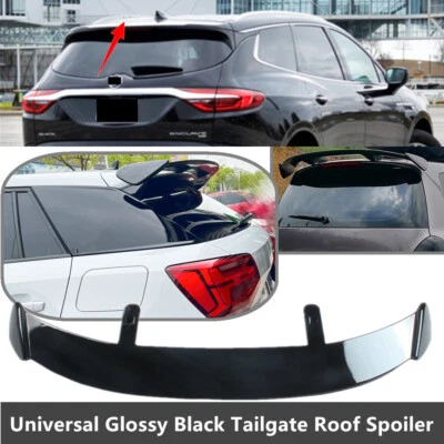Universal Black Fit For Buick Enclave 2018-2023 Rear Roof Spoiler Modified Wing Foto 1 de 4