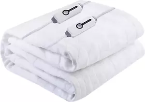 Electric Mattress Pad Queen Size 60"X80" Dual Control, Heated Mattress Cover Bed - Picture 1 of 9
