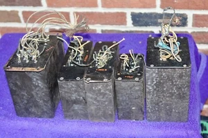 KONVOLUT 5 TRANSFORMATOREN VON STROMBERG CARLSON A-12 RADIO 2X 245 RÖHREN VERSTÄRKER - Bild 1 von 11