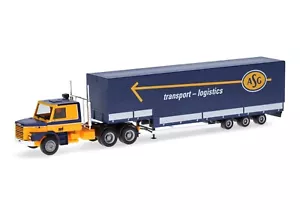 HO Scale Trucks - 317191 - Scania Hauber volume semitrailer "ASG" - Bild 1 von 3