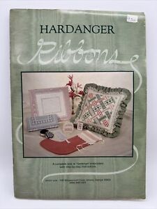 1984 Hardanger Ribbons Booklet  by Janice Love Embroidery Step By Step AA62