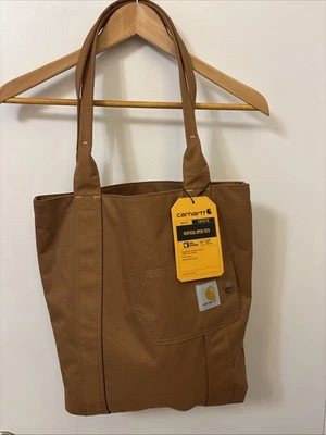 Carhartt Verticle Open Tote 12.5x15x5, Rain Repellent, NWT - Image 1 of 4