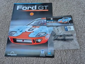 1/8 SCALE DEAGOSTINI BUILD YOUR OWN THE FORD GT40 CAR ISSUE PART 83 + MAGAZINE - Picture 1 of 3