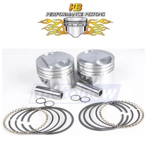 KB Cast Piston Set for 1992 Harley Davidson FXDB-D Dyna Glide Daytona - gl - Picture 1 of 5