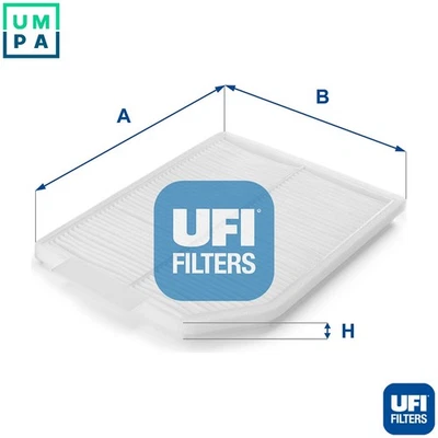 FILTER CABIN AIR 53.018.00 FOR RENAULT LAGUNA/Nevada/Grandtour F3P674/678 1.8L - Image 1 of 4