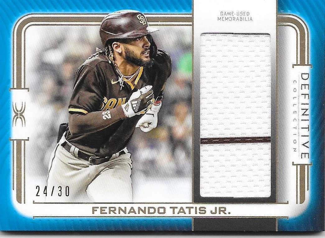 2023 Topps Definitive Collection - Fernando Tatís Jr. #DJR-FTJ for