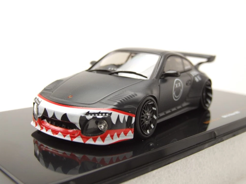 PORSCHE 911 (997) OLD & 2020 GREY 1 43 Ixo Model Auto Stradali Modellino Nuo