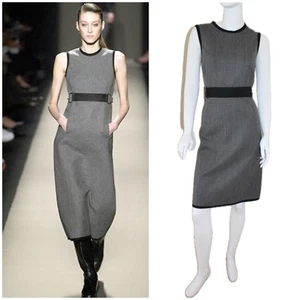 EQUESTRIAN CHIC * Michael Kors Collection $1100 Runway Horsebit Pencil Dress 6-8 - Picture 1 of 15