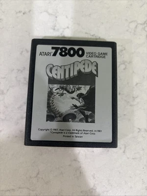 Atari 7800 Centipede Video Game Cartridge - Atari ProSystem - Image 1 of 4