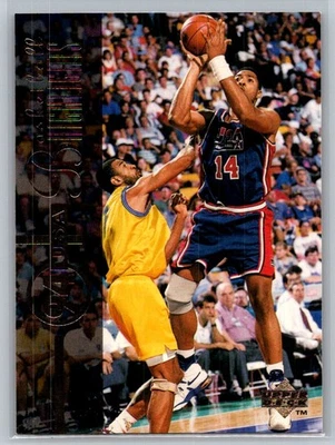 1994-95 Upper Deck Basketball #179 Alonzo Mourning - VG - USA - Image 1 of 2