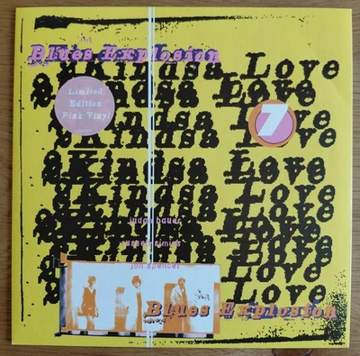 JON SPENCER BLUES EXPLOSION - 2KINDSA LOVE, 7" Pink vinyl 1996 Mute records - Image 1 of 4