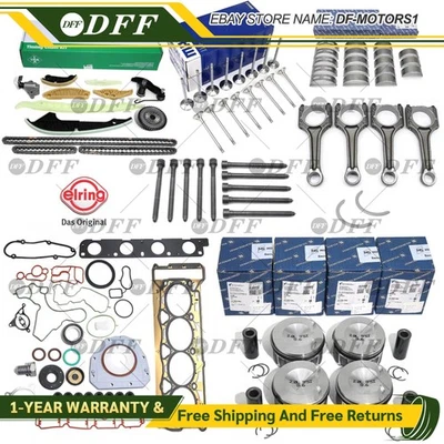 Engine Overhaul Con rods Kit Oversize Φ83mm +0.5 for Audi VW 2.0 TSI CPM CAE CCT - Image 1 of 4