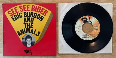 45 7" FRENCH EP THE ANIMALS ERIC BURDON SEE SEE RIDER - Image 1 of 2