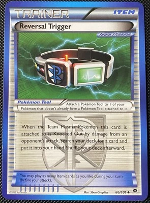 Reversal Trigger (Team Plasma) 86/101 Plasma Blast Regular - Pokémon Card - Image 1 of 2