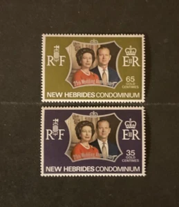 Stamps British New Hebrides Scott #169-70 never hinged - Picture 1 of 1