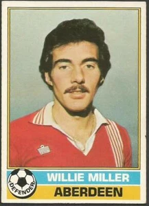 Topps 1977 futbolistas escoceses - #090 - Aberdeen - Willie Miller - Imagen 1 de 1