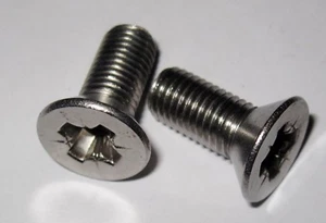 5/16 UNF by 3/4" Pozi Countersunk Machine Screws - Stainless Steel - Picture 1 of 9
