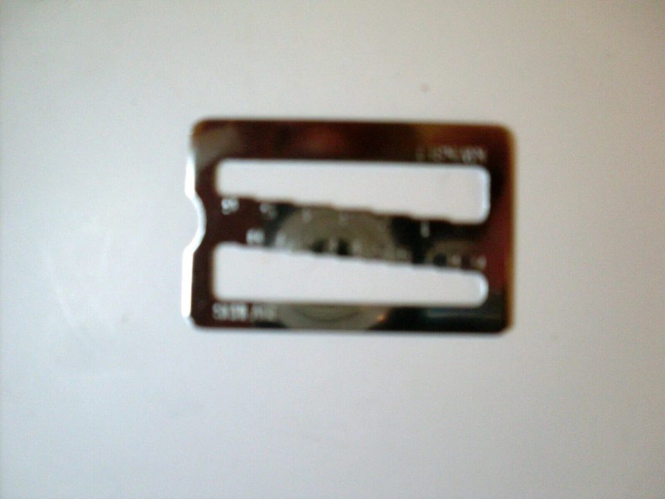 LAB SECURITY Lab 2 in 1 Key Gauge for Kwikset and Schlage locks