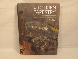 A TOLKIEN TAPESTRY Pictures To Accompany Lord Of The Rings by Cor Blok HC RARE - Picture 1 of 7