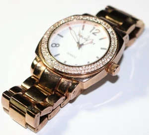Peugeot 7075 woman's wristwatch w/ 40mm wide case does work, needs battery NICE - Picture 1 of 5
