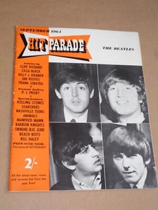 Hit Parade Magazine September 1964 Beatles cover (Stones/Animals) FINAL ISSUE - Picture 1 of 1