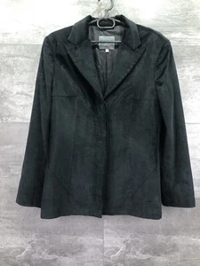 Vintage Versace Jeans Couture Women’s Corduroy Black Blazer Jacket size 32/46 - Picture 1 of 14